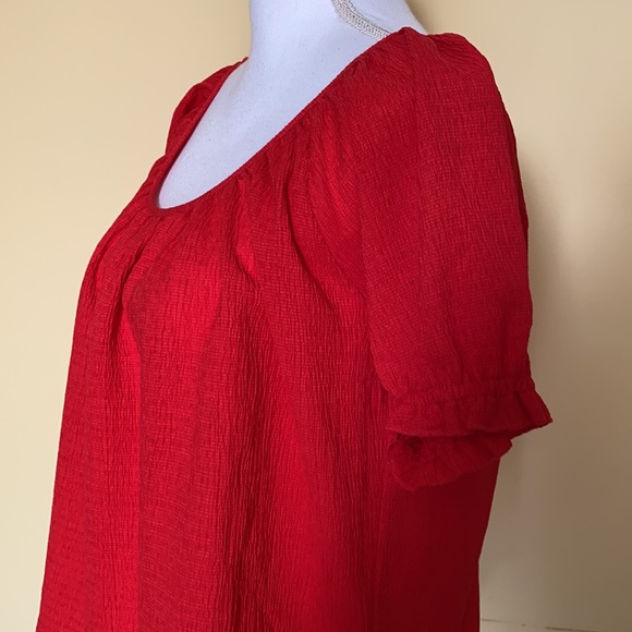 Madewell Texture & Thread Peasant Top size M - Picture 9 of 16